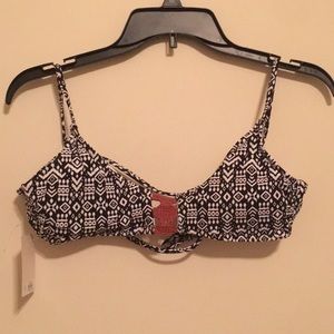 NEW tribal print bikini top